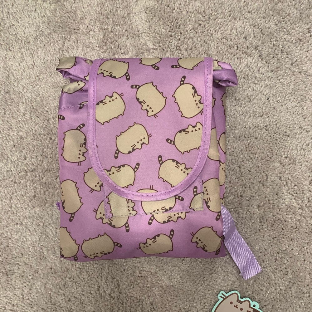 Pusheen Drawstring Pouch + tapestry